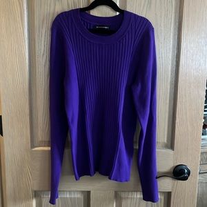 Banana Republic purple subbed sweater